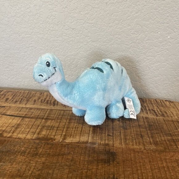 The Petting Zoo Blue Baby Brachiosaurus Plush - Picture 2 of 8